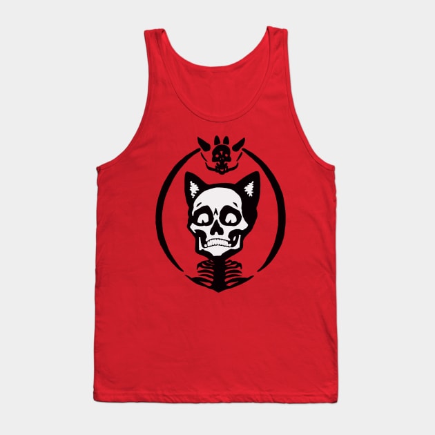 Dread Kitteh Tank Top by Plants Over Everything